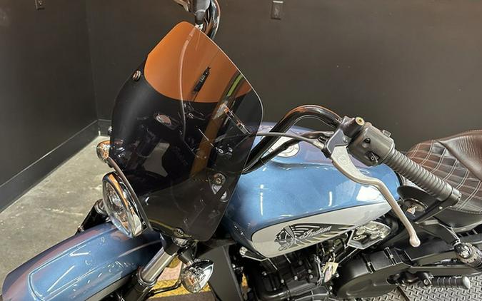 2022 Indian Scout ABS Icon Blue Slate SmokeSilver