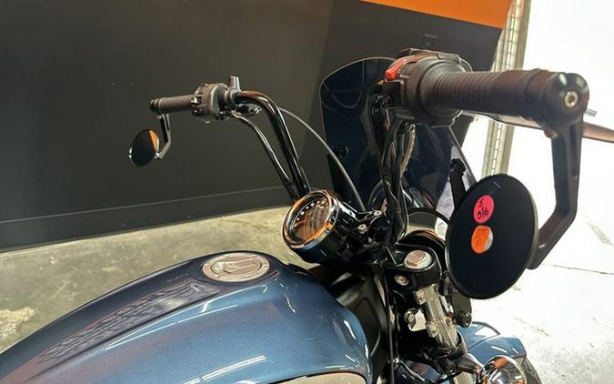 2022 Indian Scout ABS Icon Blue Slate SmokeSilver