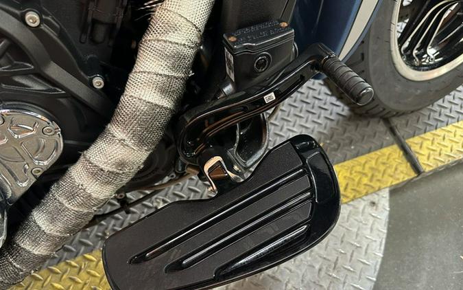 2022 Indian Scout ABS Icon Blue Slate SmokeSilver