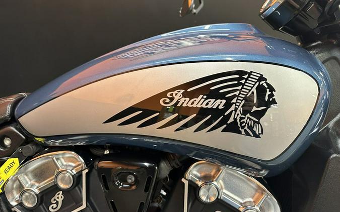 2022 Indian Scout ABS Icon Blue Slate SmokeSilver