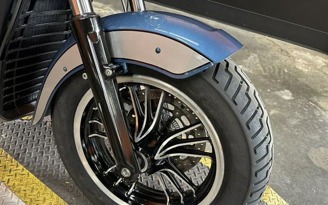 2022 Indian Scout ABS Icon Blue Slate SmokeSilver