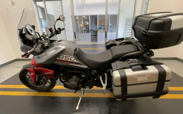 2021 Triumph Tiger 850 Sport Graphite Diablo Red