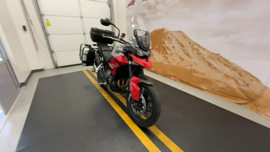 2021 Triumph Tiger 850 Sport Graphite Diablo Red