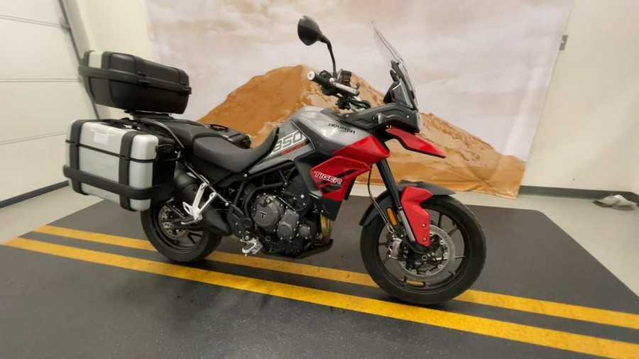 2021 Triumph Tiger 850 Sport Graphite Diablo Red