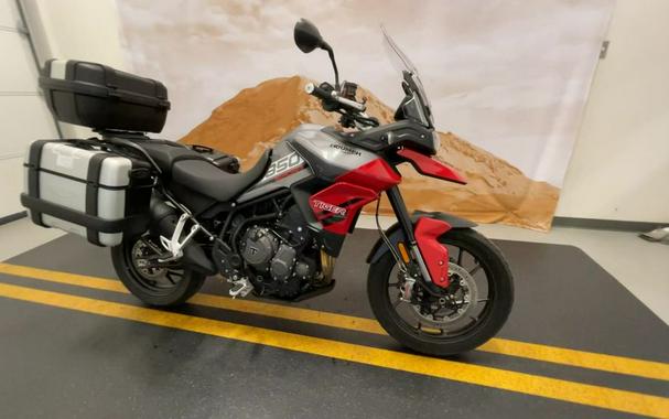 2021 Triumph Tiger 850 Sport Graphite Diablo Red