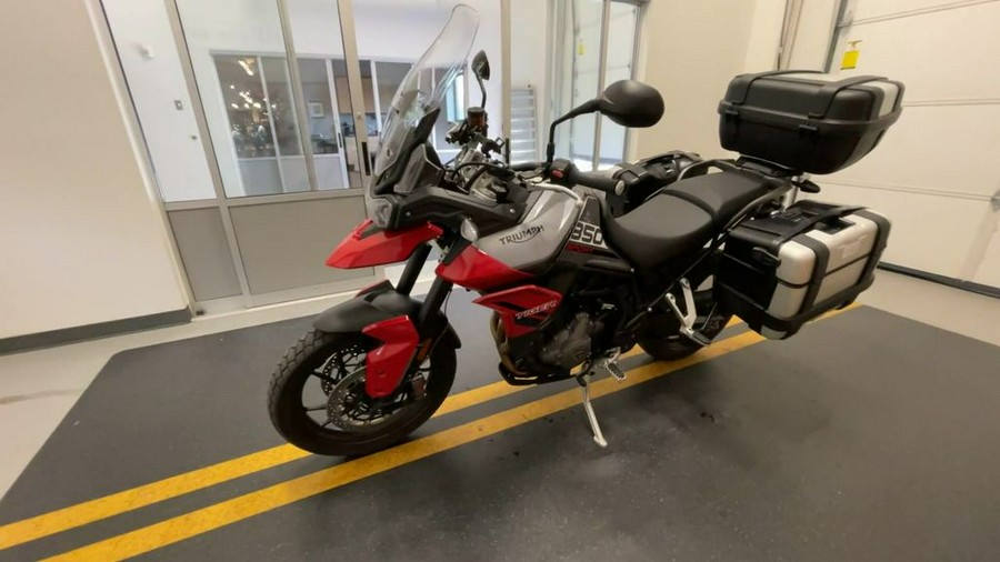 2021 Triumph Tiger 850 Sport Graphite Diablo Red