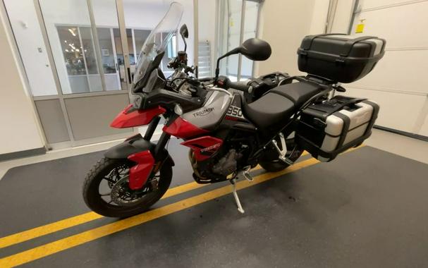 2021 Triumph Tiger 850 Sport Graphite Diablo Red