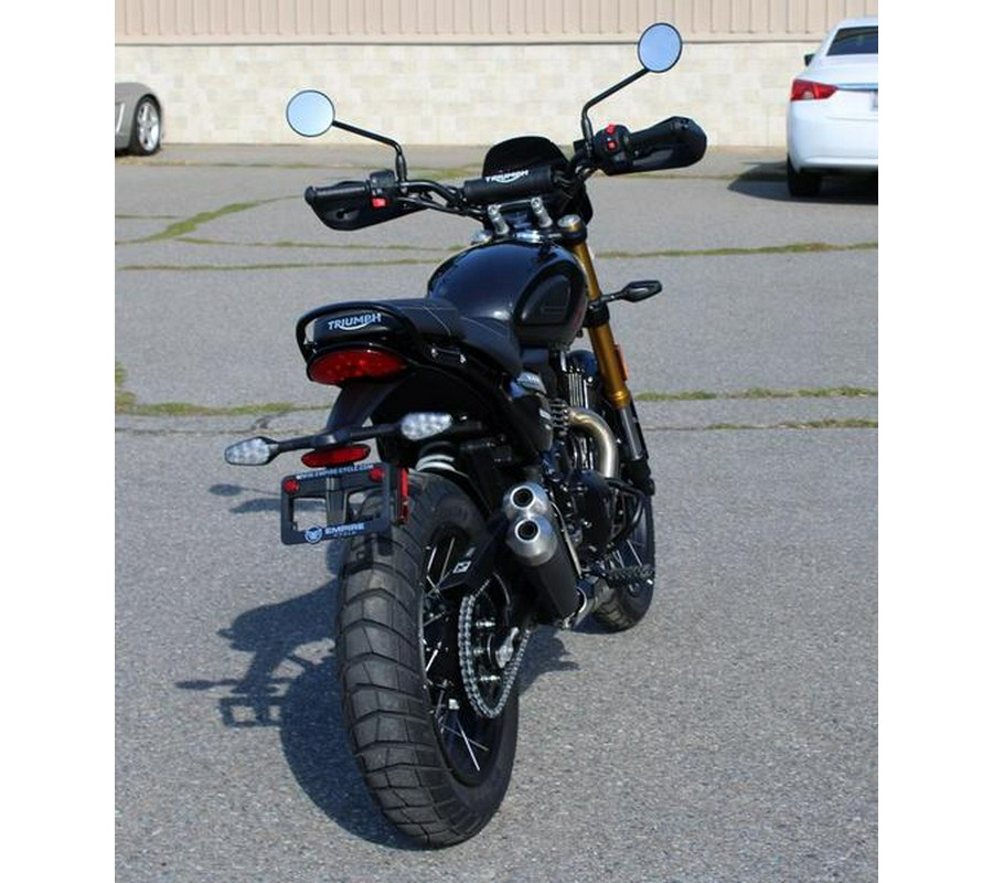 2026 Triumph Scrambler 400 XC Storm Grey