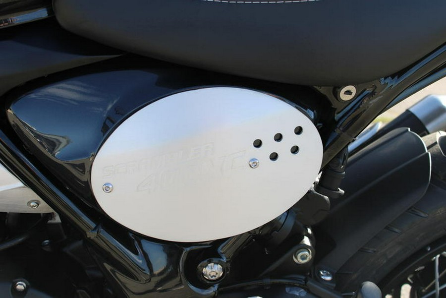 2026 Triumph Scrambler 400 XC Storm Grey