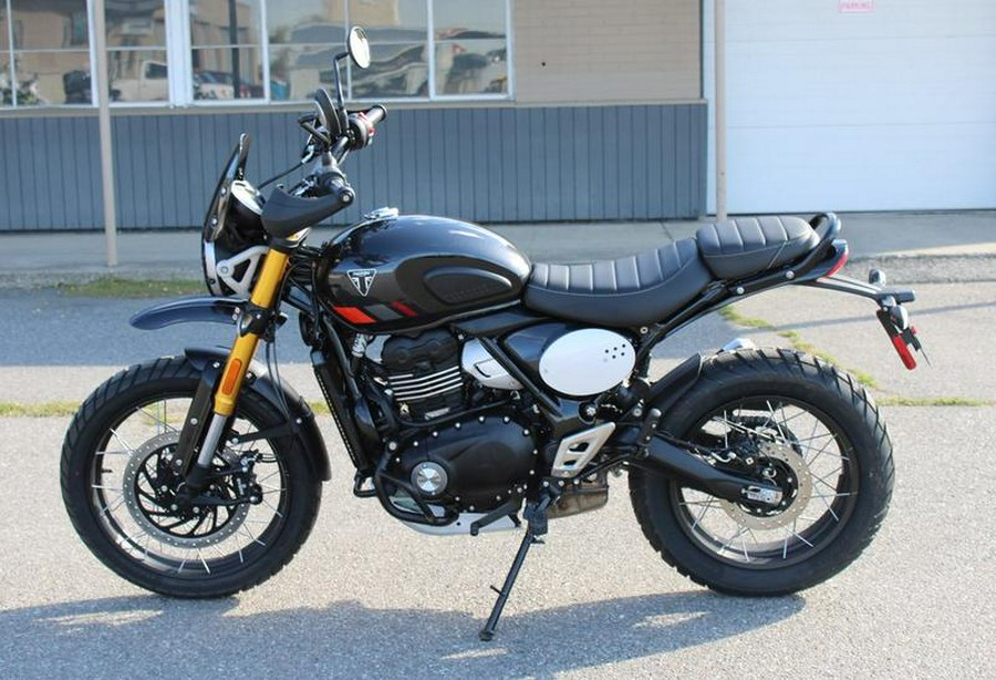 2026 Triumph Scrambler 400 XC Storm Grey
