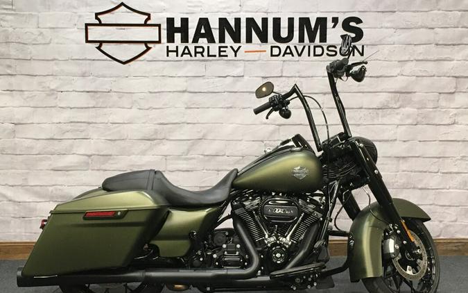 2022 Harley-Davidson Road King Special Mineral Green Denim FLHRXS