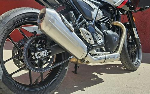 2026 Triumph Thruxton 400 Phantom Black Aluminium Silver