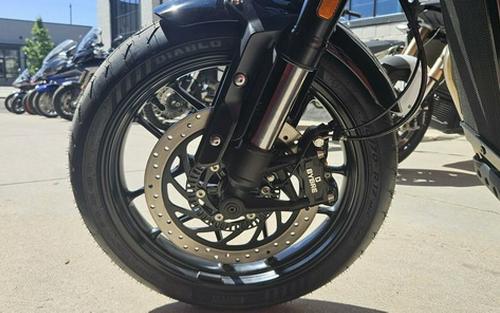 2026 Triumph Thruxton 400 Phantom Black Aluminium Silver