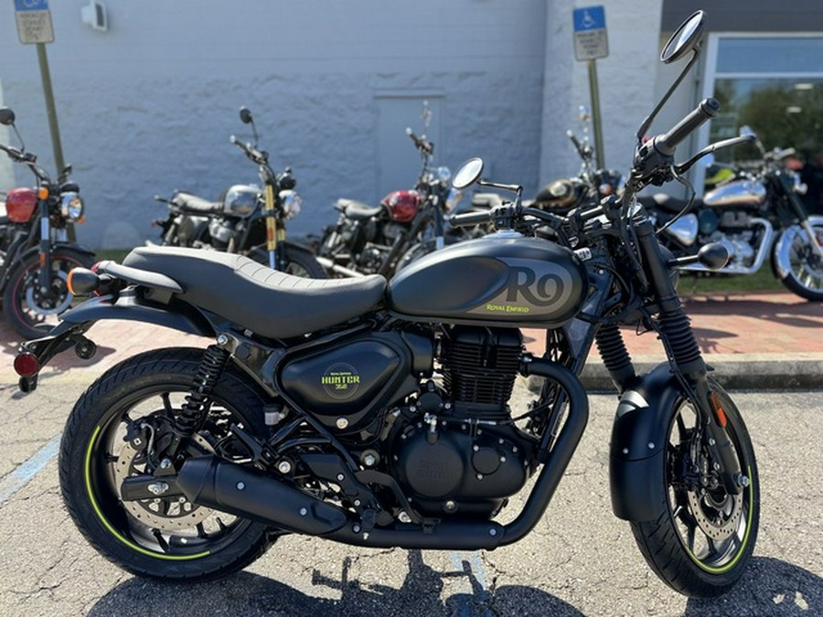 2027 Royal Enfield Hunter 350 Graphite Grey 350