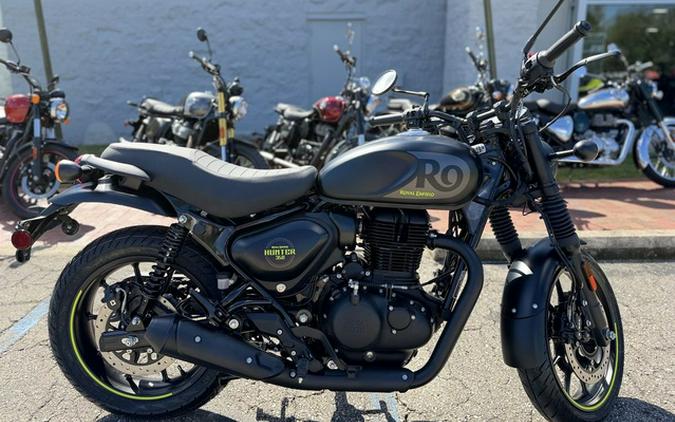 2027 Royal Enfield Hunter 350 Graphite Grey 350