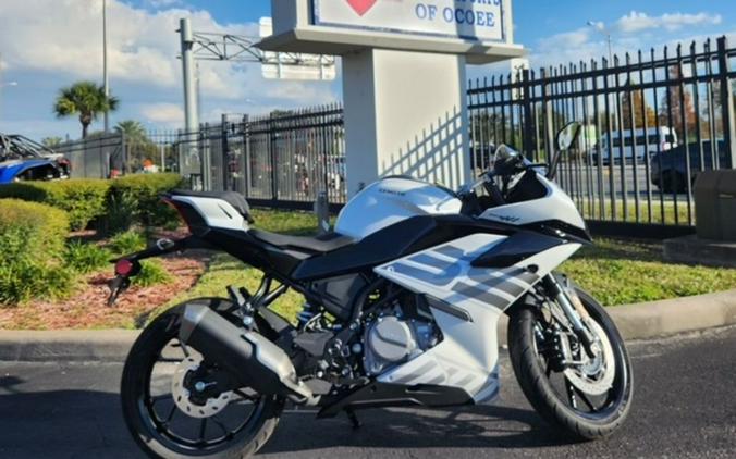 2026 CFMOTO 300SS CF300-5US - NEBULA WHITE