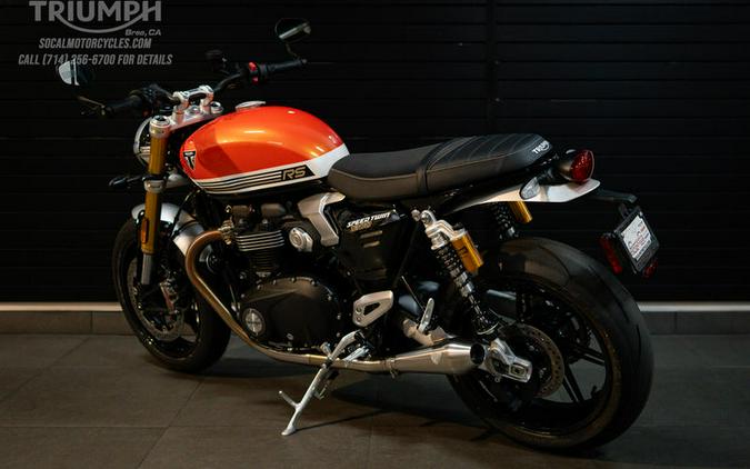 2025 Triumph Speed Twin 1200 RS Baja Orange/Sapphire Black