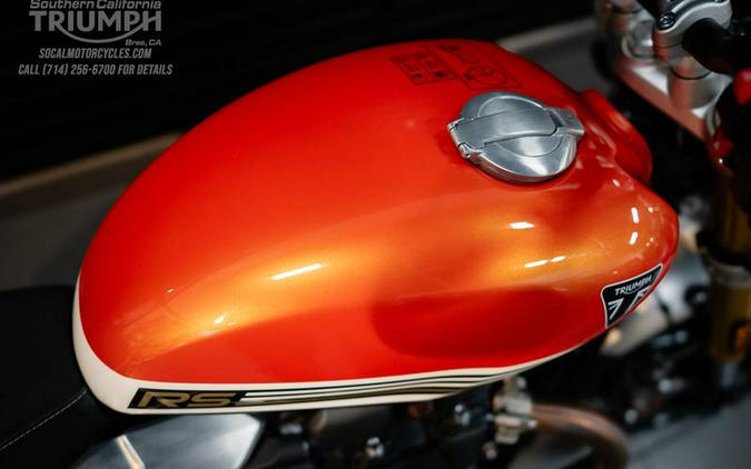 2025 Triumph Speed Twin 1200 RS Baja Orange/Sapphire Black