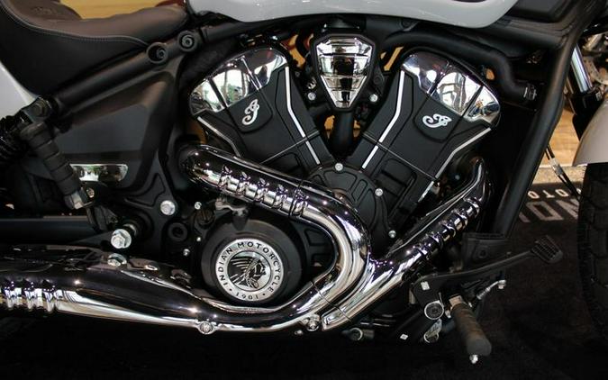 2026 Indian Motorcycle® Super Scout® Ghost White Metallic