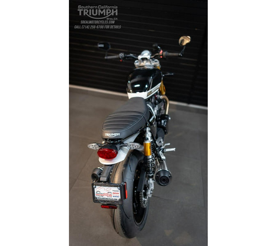 2025 Triumph Speed Twin 1200 RS Sapphire Black