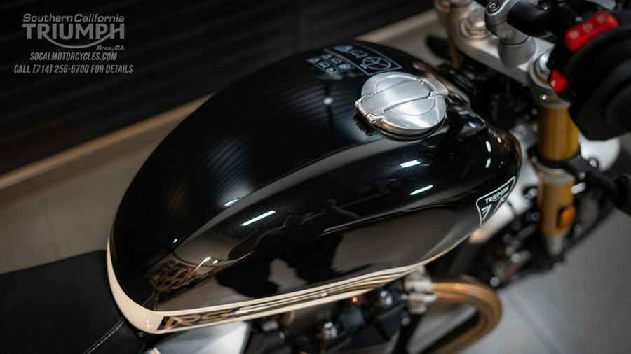 2025 Triumph Speed Twin 1200 RS Sapphire Black