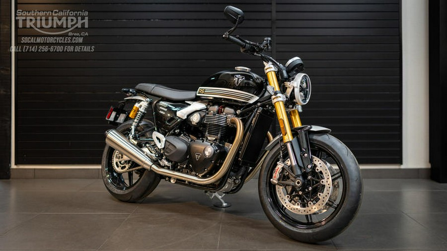 2025 Triumph Speed Twin 1200 RS Sapphire Black