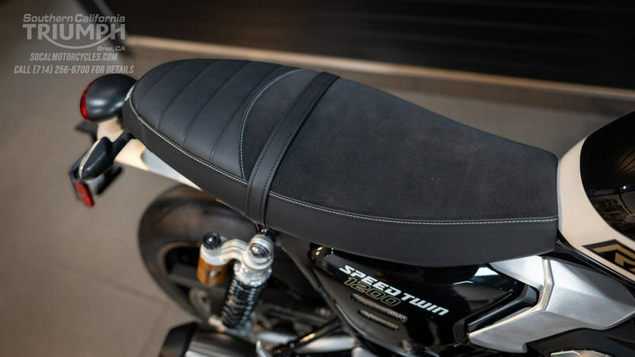 2025 Triumph Speed Twin 1200 RS Sapphire Black