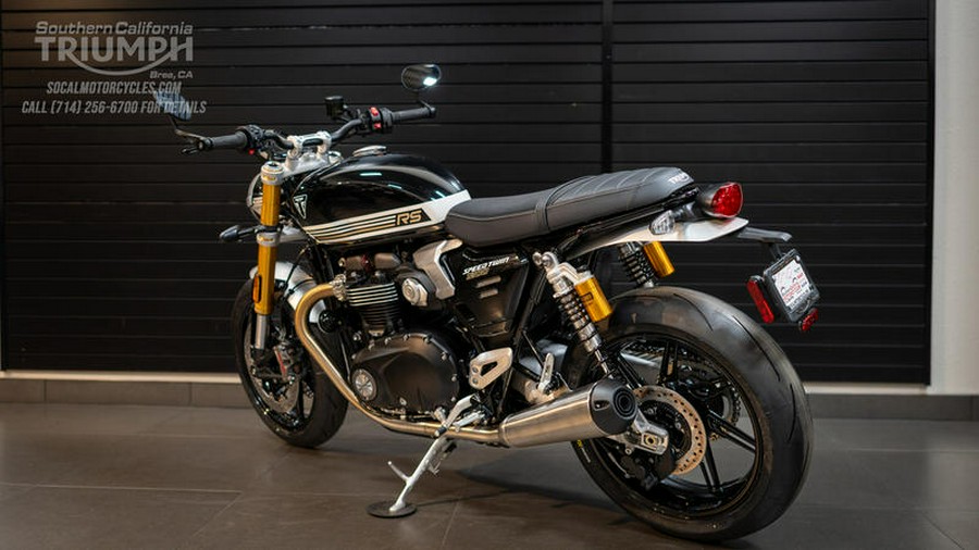 2025 Triumph Speed Twin 1200 RS Sapphire Black