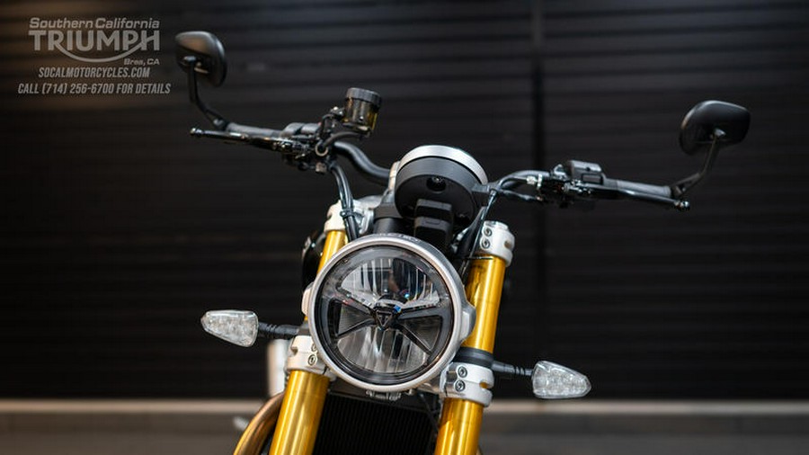 2025 Triumph Speed Twin 1200 RS Sapphire Black