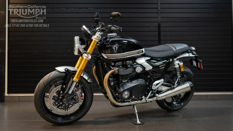 2025 Triumph Speed Twin 1200 RS Sapphire Black