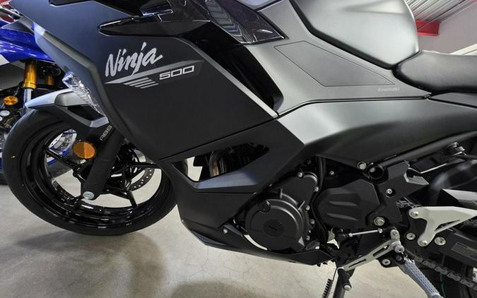 2026 Kawasaki Ninja 500 ABS Metallic Flat Spark Black