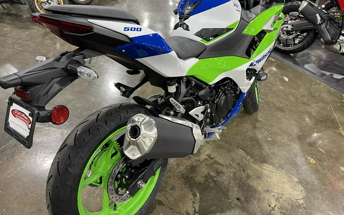 2024 KAWASAKI NINJA 500 SE 40TH ANNIVERSARY EDITION