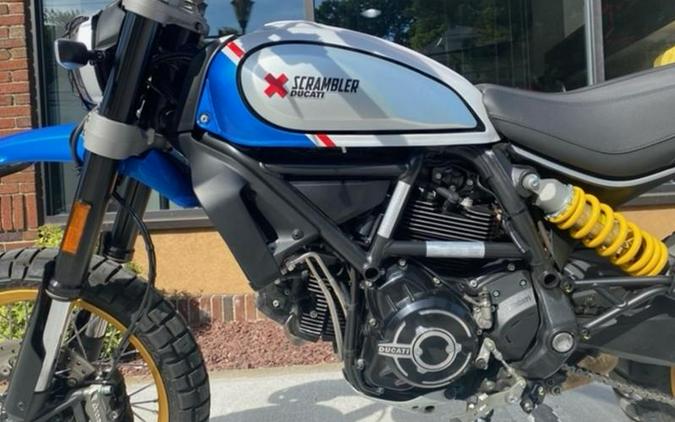 2021 Ducati Scrambler Desert Sled Sparking Blue