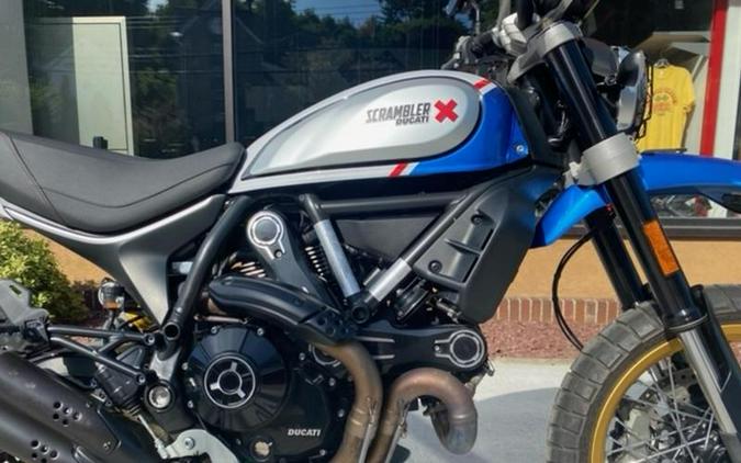 2021 Ducati Scrambler Desert Sled Sparking Blue