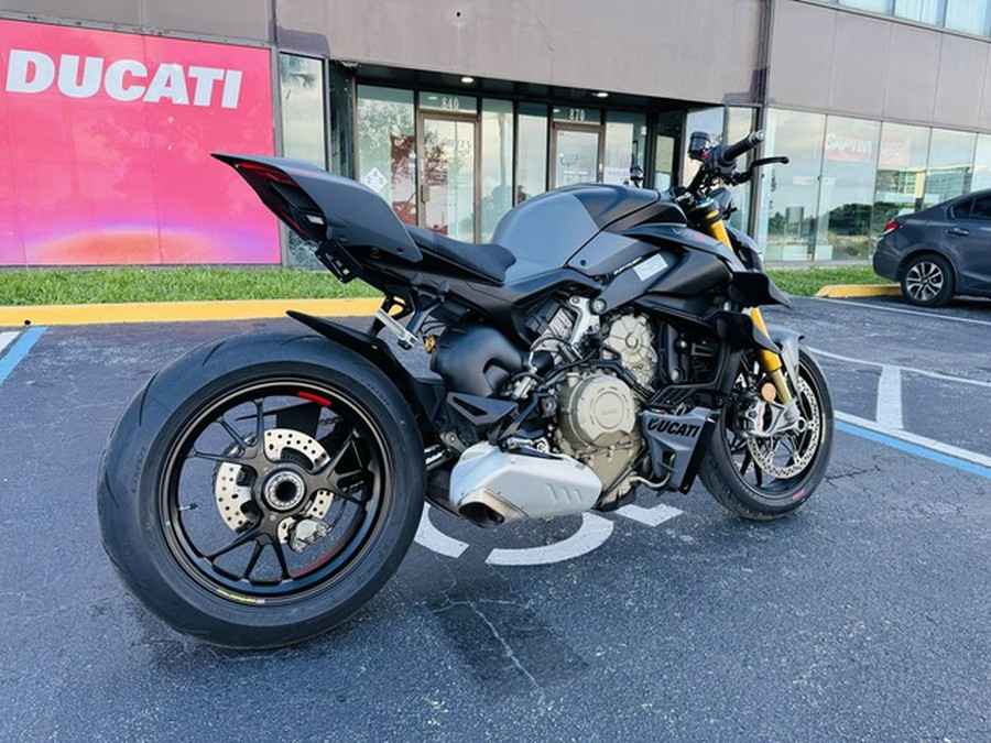 2024 Ducati Streetfighter V4 S Grey & Black