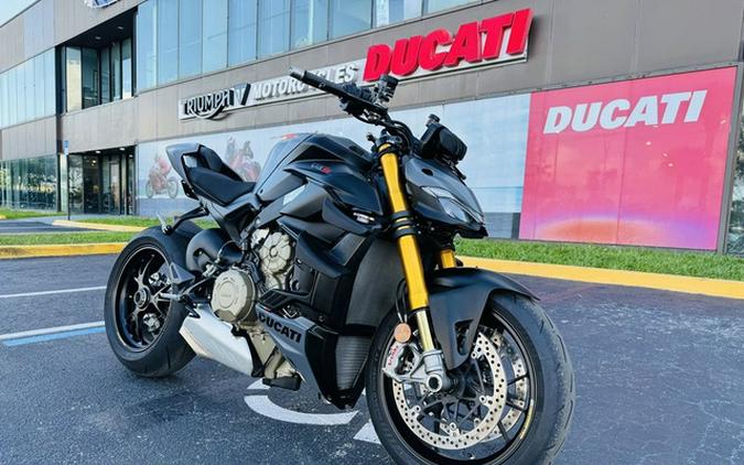 2024 Ducati Streetfighter V4 S Grey & Black
