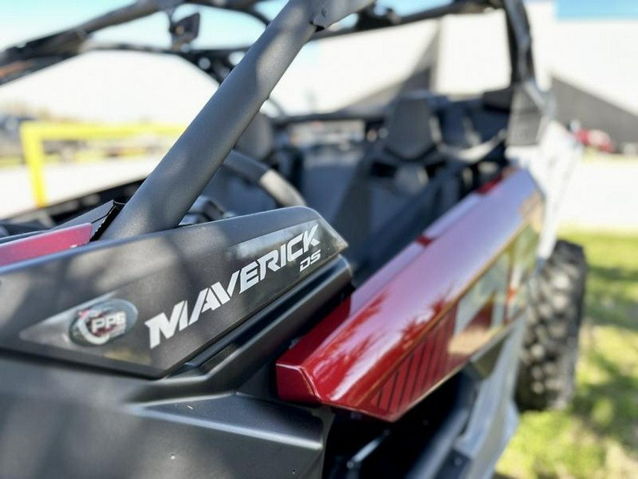 2024 Can-Am® Maverick X3 DS Turbo Fiery Red & Hyper Silver