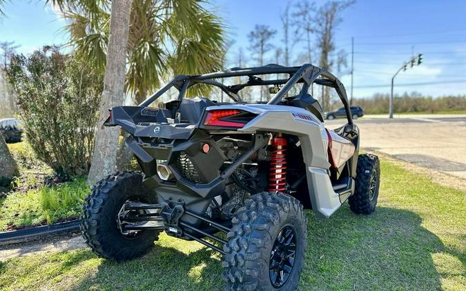 2024 Can-Am® Maverick X3 DS Turbo Fiery Red & Hyper Silver