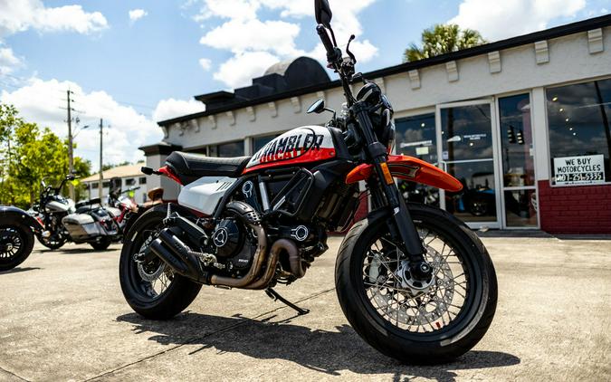 2023 Ducati Scrambler Urban Motard Star White Silk and Ducati GP ’19 Red