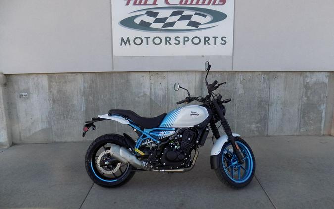 2026 Royal Enfield Guerrilla 450 Brava Blue