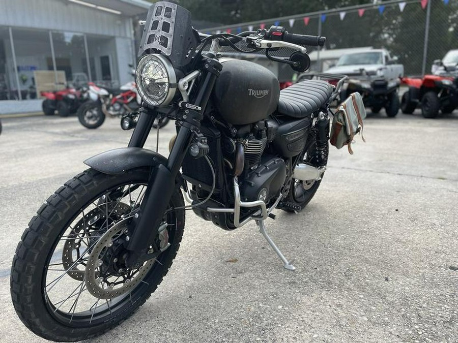 2022 Triumph Scrambler 1200 XC Matt Khaki Green Matt Jet Black