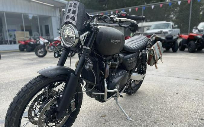 2022 Triumph Scrambler 1200 XC Matt Khaki Green Matt Jet Black