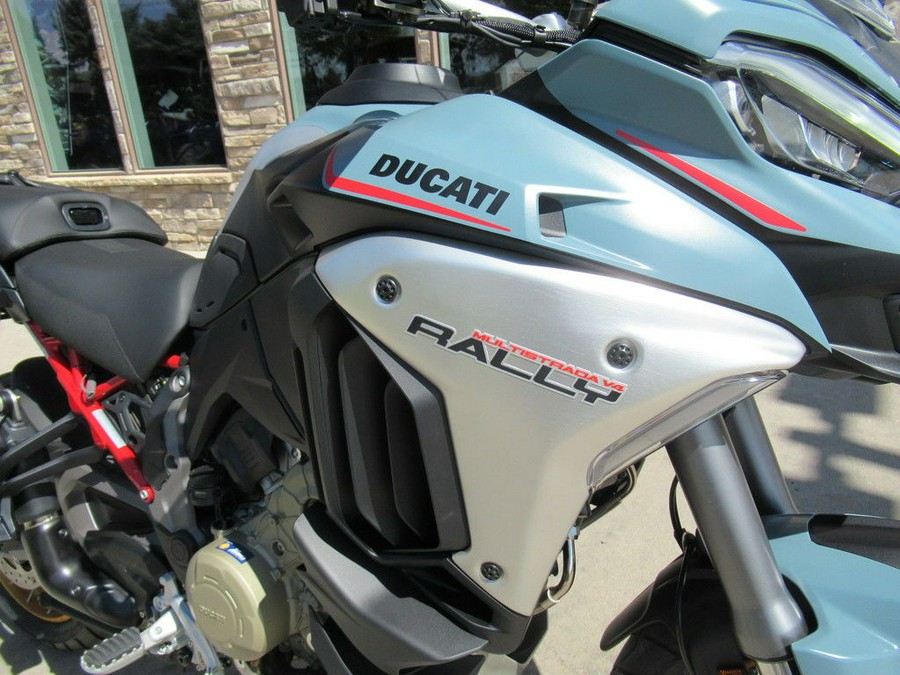 2026 Ducati Multistrada V4 Rally Adventure Travel&Radar Jade Green