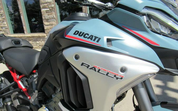 2026 Ducati Multistrada V4 Rally Adventure Travel&Radar Jade Green