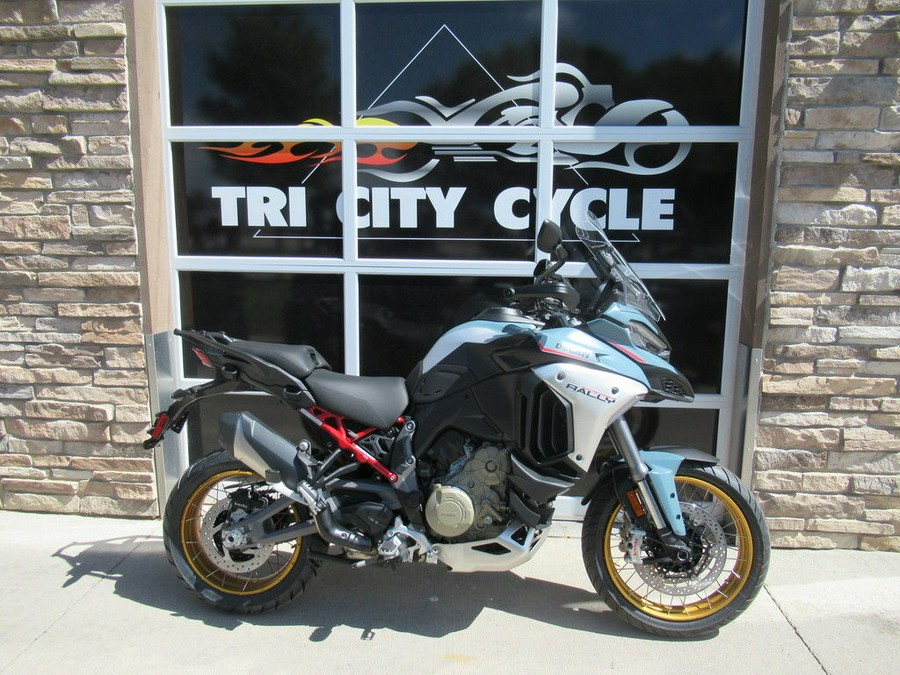 2026 Ducati Multistrada V4 Rally Adventure Travel&Radar Jade Green