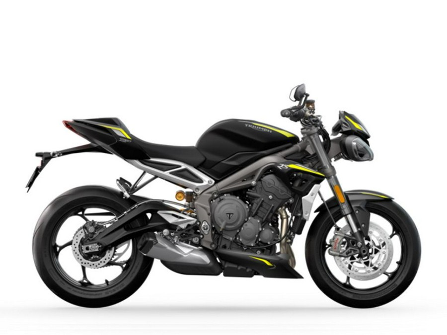 2022 Triumph Street Triple RS Matte Jet Black