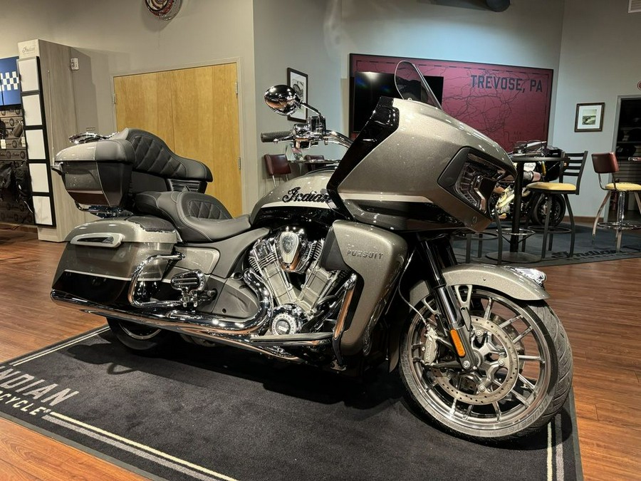 2024 Indian Motorcycle® Pursuit® Limited® with PowerBand Audio Package Titanium/Black Metallic