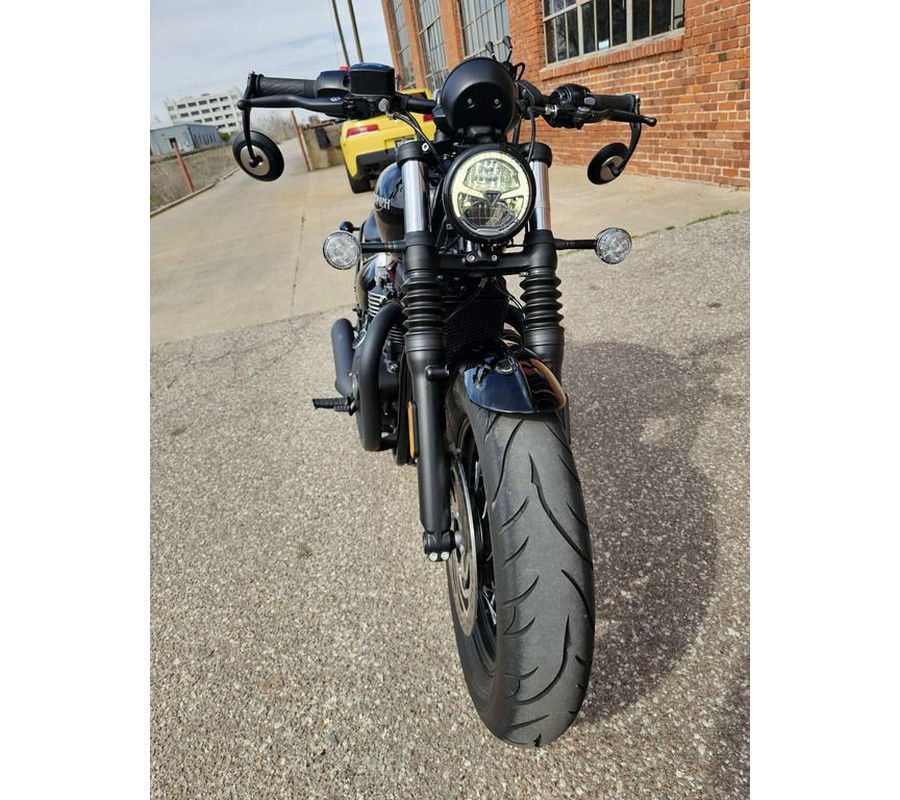 2018 Triumph Bonneville Bobber Black Jet Black