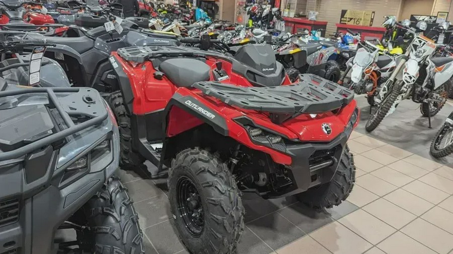 New 2024 CAN-AM OUTLANDER 850 VIPER RED