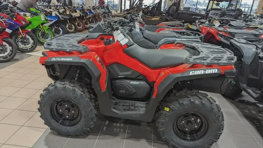 New 2024 CAN-AM OUTLANDER 850 VIPER RED